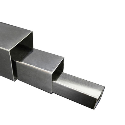 Proveedores rectangulares de acero inoxidables pulidos de la tubería 304 201 150m m decorativos