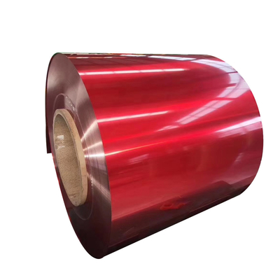 El MTC rojo de la bobina de RAL 600m m PPGI prepintó la bobina de acero galvanizada