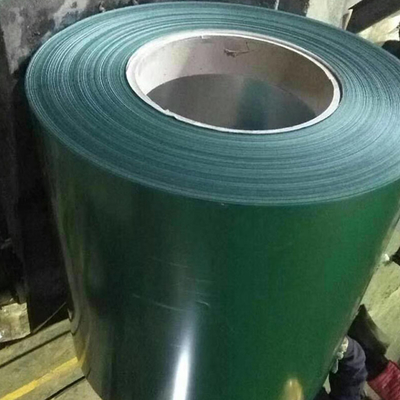 Bobina de acero revestida de Ppgi del color de acero verde de la bobina 0.5mmx1300m m Z100 Z150