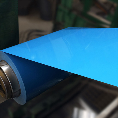 La bobina de acero azul CGCC de ASTM PPGI prepintó el acero cubierto color   Soldadura