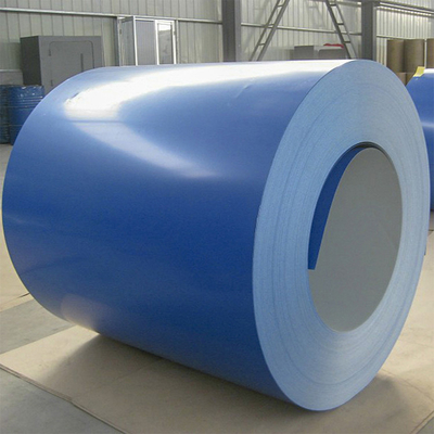 La bobina de acero azul CGCC de ASTM PPGI prepintó el acero cubierto color   Soldadura